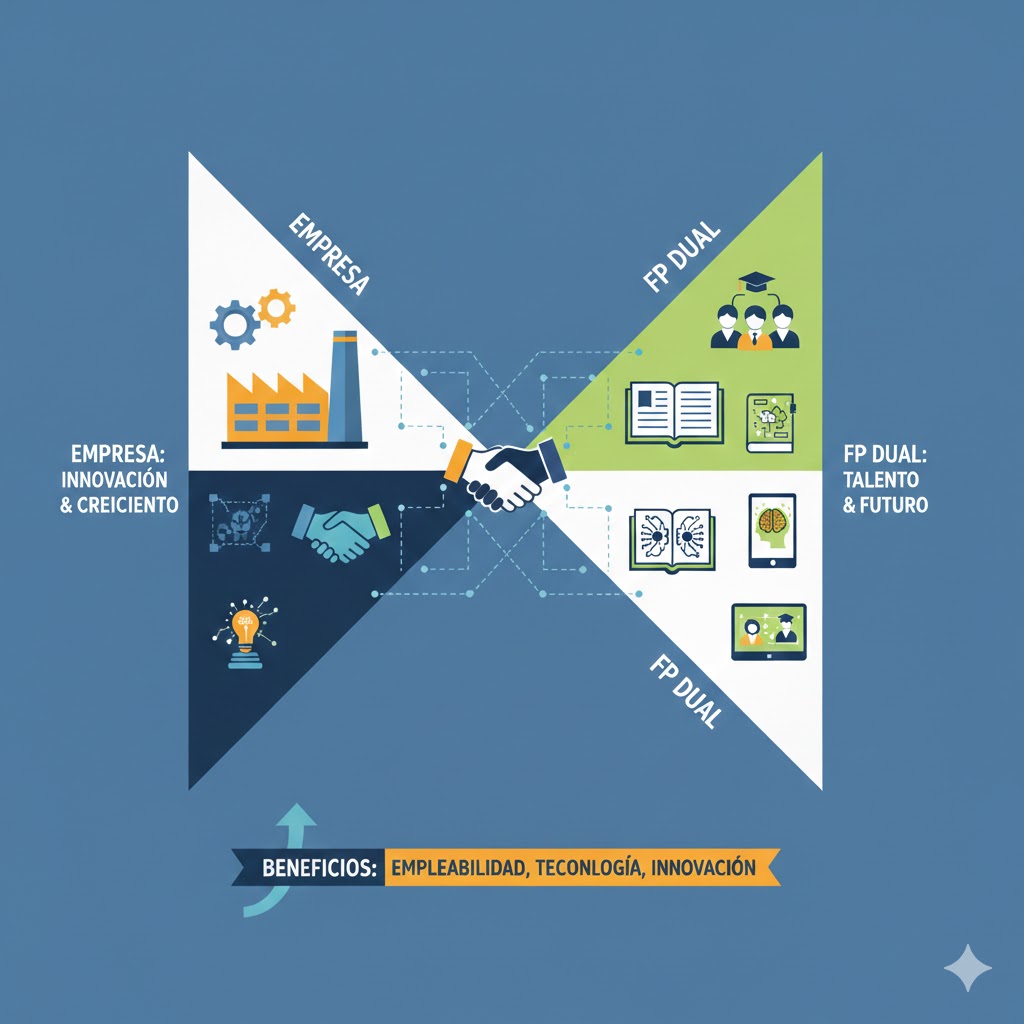Principales modelos y beneficios de la colaboración Empresa – FP Dual