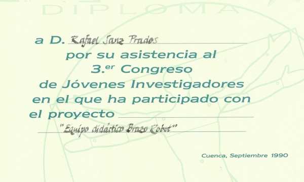 1990 Congreso Jóvenes Investigadores