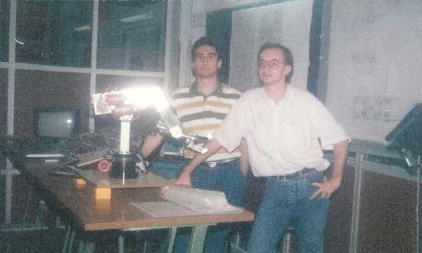 Premio Don Bosco. Brazo robot 1989