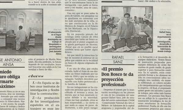 Premio Don Bosco. Brazo robot 1990
